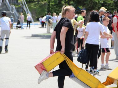 Солнце, улыбки и спорт: Всероссийский Олимпийский день прошел в Хабаровске